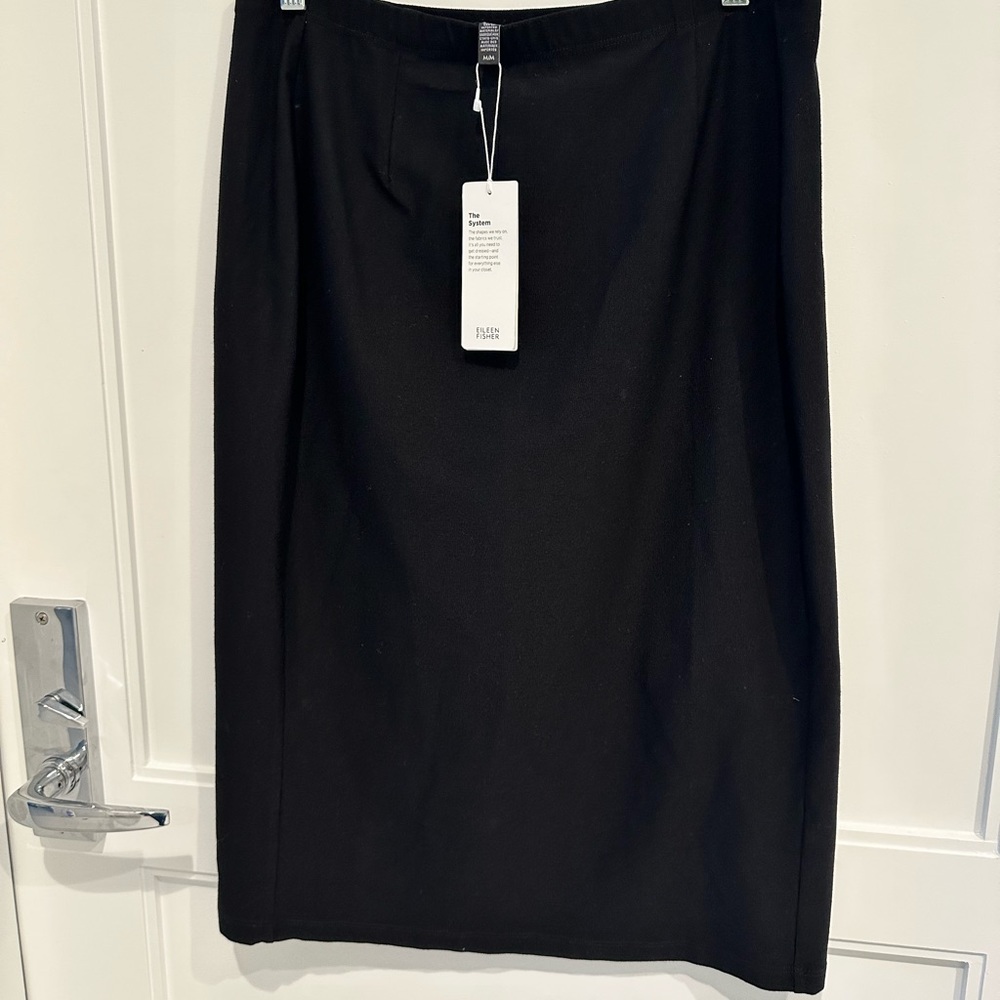 Eileen fisher Black skirt NWT